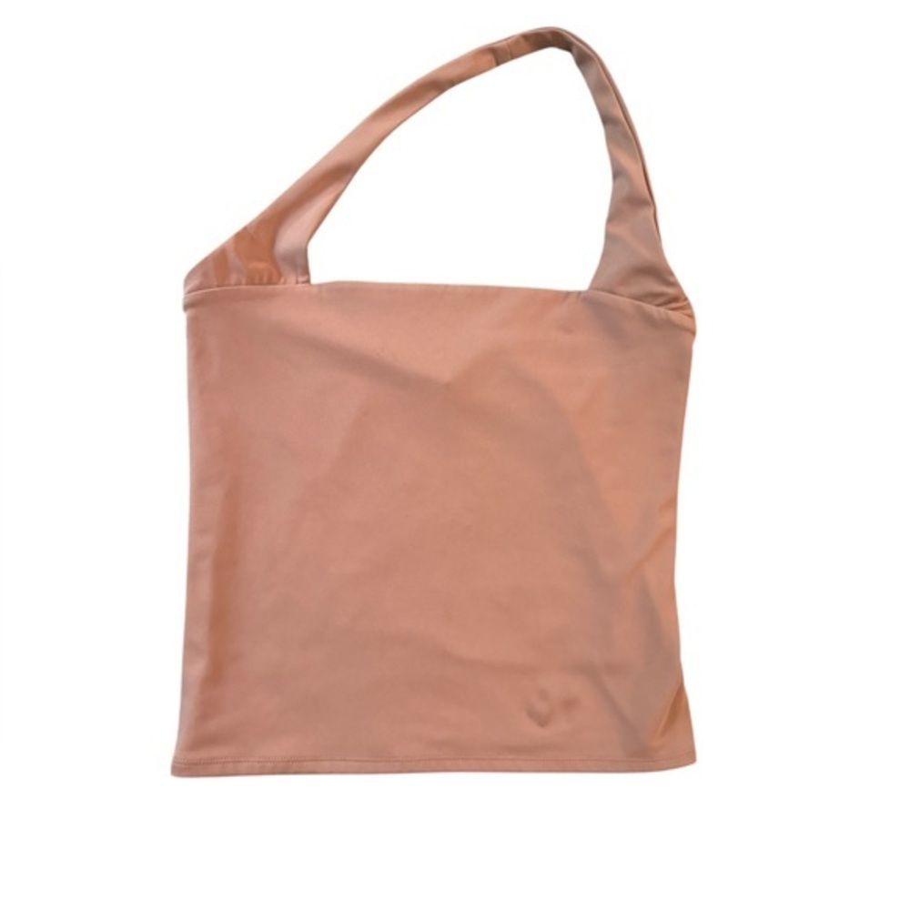 Express Women’s Size Medium Nude Body Contour Halter Top Like New Condition Chic